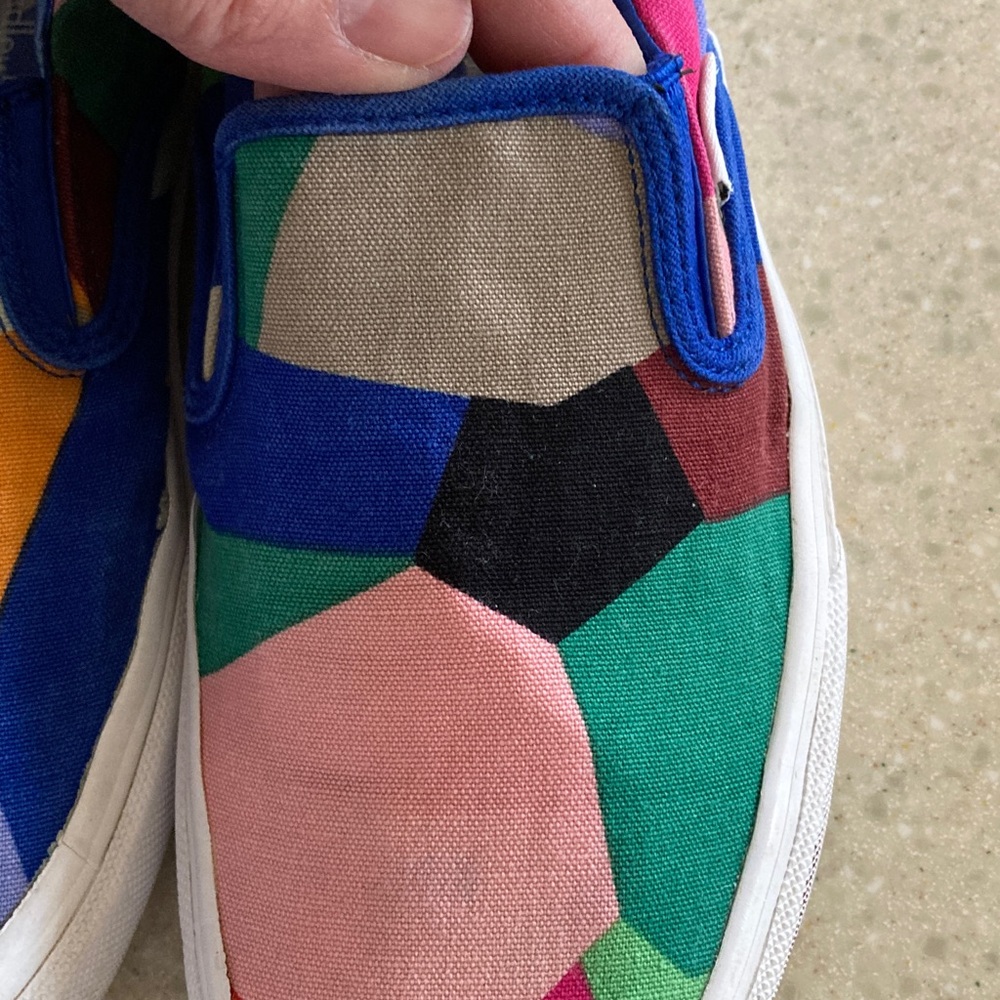 Vera Bradley Multicolor Geometric Slip On Sneakers - Picture 4 of 8